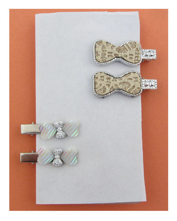 Bow hair clip