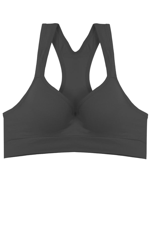 Ladies racerback sports bra