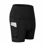 Slim Fit High Waist Shorts Quick Dry Fitness Stretch Hot Pants