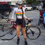 Pro Team Women's Long-sleeved Cycling Suits