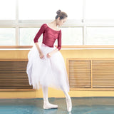 Ballet Tops Women Mesh Leotard