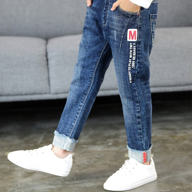 Jeans For Boys Clothes Kids Cowboy Sports