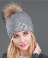 New Winter Beanies Ladies Knitted Wool Warm Hats