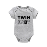 Twin Baby A/B Baby Girls Boys Cotton Jumpsuit