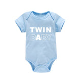 Twin Baby A/B Baby Girls Boys Cotton Jumpsuit