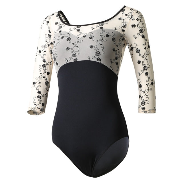 Half Sleeve Adult Gymnastics Leotard