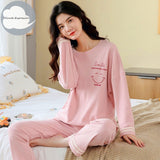 Spring Autumn Women's Pajama Set