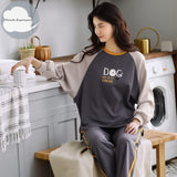 Spring Autumn Women's Pajama Set